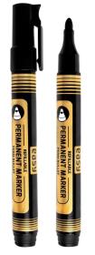 Marker permanentny okrągły czarny (12szt). Wydawca: Easy Stationery. Dadada.pl Opakowanie Marker permanentny okrągły czarny (12szt)