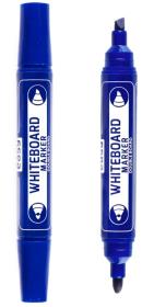 Marker suchościeralny dwustronny niebieski (12szt). Wydawca: Easy Stationery. Dadada.pl Opakowanie Marker suchościeralny dwustronny niebieski (12szt)