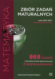 Matematyka.Zbiór zadań maturalnych ZP 2010-2017 OE. Autor: Ryszard Pagacz (oprac.). Dadada.pl Okładka książki Matematyka.Zbiór zadań maturalnych ZP 2010-2017 OE