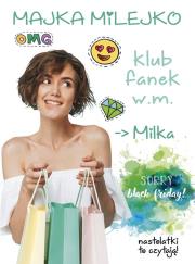 Milka. Klub Fanek w.m. Autor: MAJKA MILEJKO. Dadada.pl Okładka książki Milka. Klub Fanek w.m