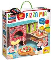 Okładka książki MONTESSORI PIZZA MIA 3D + PLASTILINA
