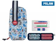 Multipiórnik owalny Shark Attack szary MILAN. Wydawca: MILAN. Dadada.pl Opakowanie Multipiórnik owalny Shark Attack szary MILAN