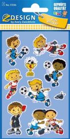 Opakowanie Naklejki błyszczące - Piłka nożna