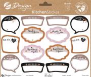 Opakowanie Naklejki do kuchni - Made with Love