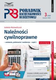 Okładka książki Należności cywilnoprawne-ustalanie,pobieranie i ewidencja cz.I