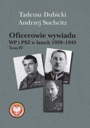 Okładka książki Oficerowie wywiadu WP i PSZ w latach 1939-1945