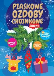 Okładka książki Piaskowe ozdoby choinkowe. Zestaw 1