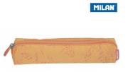 Piórnik mini kwadratowy pomarańczowy MILAN. Wydawca: MILAN. Dadada.pl Opakowanie Piórnik mini kwadratowy pomarańczowy MILAN