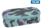 Piórnik owalny Turquoise Camouflage MILAN. Wydawca: MILAN. Dadada.pl Opakowanie Piórnik owalny Turquoise Camouflage MILAN