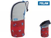 Piórnik stojący Shark Attack szaro-czerwony MILAN. Wydawca: MILAN. Dadada.pl Opakowanie Piórnik stojący Shark Attack szaro-czerwony MILAN