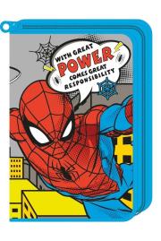 Opakowanie Piórnik z wyposażeniem na 1 zamek Spider Man