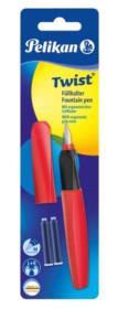 Opakowanie Pióro wieczne Twist Fiery Red + 2 naboje