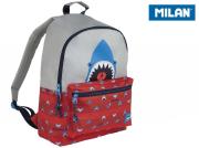 Plecak duży 21 l Shark Attack czerwono-szary MILAN. Wydawca: MILAN. Dadada.pl Opakowanie Plecak duży 21 l Shark Attack czerwono-szary MILAN