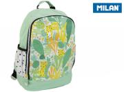 Plecak mały zielono-żółty MILAN. Wydawca: MILAN. Dadada.pl Opakowanie Plecak mały zielono-żółty MILAN