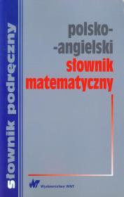 Okładka książki Polsko-angielski słownik matematyczny