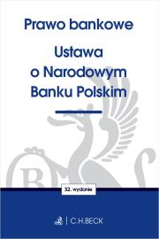 Okładka książki Prawo bankowe Ustawa o Narodowym Banku Polskim