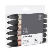 Opakowanie PROMARKER 6 SKIN TONES SET 1