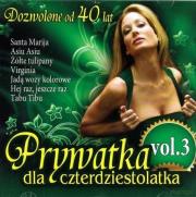 Prywatka dla 40-latka vol.3 CD. Autor: praca zbirowa. Dadada.pl Okładka książki Prywatka dla 40-latka vol.3 CD
