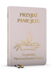 Okładka książki Przyjdź Panie Jezu - różowa