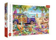 Opakowanie Puzzle 2000 Tropikalne wakacje TREFL