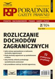 Opakowanie Rozliczanie dochodów zagranicznych