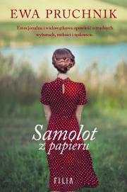 Samolot z papieru. Autor: EWA PRUCHNIK. Dadada.pl Okładka książki Samolot z papieru