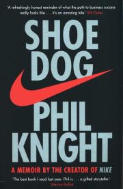 Shoe Dog Pa - Simon & Schuster. Autor: Phil Knight. Dadada.pl Okładka książki Shoe Dog Pa - Simon & Schuster