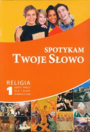 Opakowanie Spotykam Twoje Słowo 1 Religia Karty pracy
