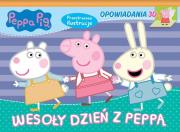 Okładka książki Świnka Peppa. Opowiadania 3D. Wesoły dzień z Peppą
