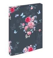 Opakowanie Teczka A4 PP z gumką Ladylike Flowers