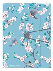 Opakowanie Teczka rysunkowa A4 z gumką Ladylike Birds