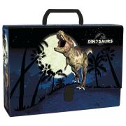 Opakowanie Teczka z rączką gruba 04 Dinozaur DERFORM