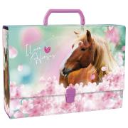 Opakowanie Teczka z rączką gruba 06 Konie DERFORM