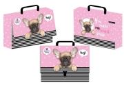 Opakowanie Teczka z rączką walizeczka Pies