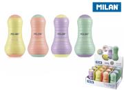 Temperówko-Gumka Sway Pastel (12szt) MILAN. Wydawca: MILAN. Dadada.pl Opakowanie Temperówko-Gumka Sway Pastel (12szt) MILAN