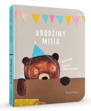 Urodziny misia. Autor: Dorota Migda. Dadada.pl Okładka książki Urodziny misia