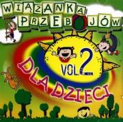 Okładka książki Wiązanka przebojów dla dzieci vol.2 CD