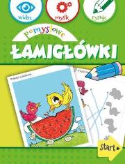 Okładka książki Widzę, myślę, rysuję. Pomysłowe łamigłówki