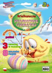 WIELKANOCNE PIASKOWE OBRAZKI PAKIET NR 1. Autor: Opracowanie zbiorowe. Dadada.pl Okładka książki WIELKANOCNE PIASKOWE OBRAZKI PAKIET NR 1