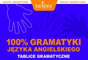 Okładka książki 100% Gramatyki j.angielskiego Tablice w.2011 KRAM