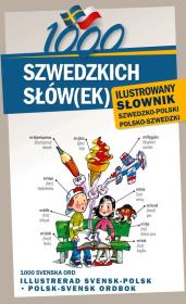 Okładka książki 1000 szwedzkich słów(ek). Ilustrowany słownik