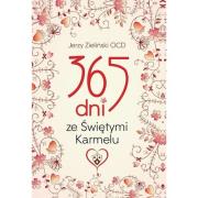 365 dni ze Świętymi Karmelu w.2018. Autor: Jerzy Zieliński OCD. Dadada.pl Okładka książki 365 dni ze Świętymi Karmelu w.2018