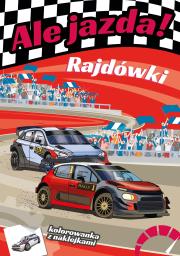 Ale jazda! Rajdówki. Autor: Wójcik Michał. Dadada.pl Okładka książki Ale jazda! Rajdówki