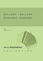 Ballada na akordeon. Autor: Jerzy Mądrawski. Dadada.pl Okładka książki Ballada na akordeon