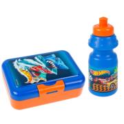 Bidon 350ml + pudełko śniadaniowe Hot Wheels. Wydawca: Starpak. Dadada.pl Opakowanie Bidon 350ml + pudełko śniadaniowe Hot Wheels