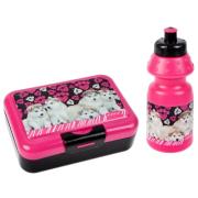 Bidon 350ml + pudełko śniadaniowe Pieski. Wydawca: Starpak. Dadada.pl Opakowanie Bidon 350ml + pudełko śniadaniowe Pieski