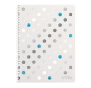 Opakowanie Brulion na spirali A4/80K kratka Frozen Glam