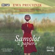 CD MP3 Samolot z papieru. Autor: EWA PRUCHNIK. Dadada.pl Okładka książki CD MP3 Samolot z papieru