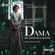 Okładka książki Dama ze szmaragdami audiobook