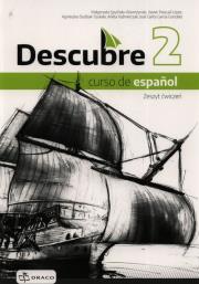 Okładka książki Descubre 2 Zeszyt ćwiczeń NPP DRACO